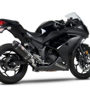 Yoshimura Slip-On Kawasaki Ninja 300 2013-17 Street R-77 So Ss-Cf-Cf