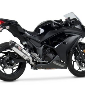 Yoshimura Slip-On Kawasaki Ninja 300 2013-17 Street R-77 So Ss-Ss-Cf