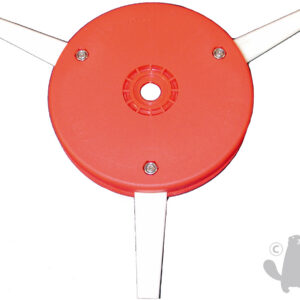 Tecomec Trimmer head, Pro-Trim, Ø 300mm / Ø 19mm, 3-Blades, Nylon blade