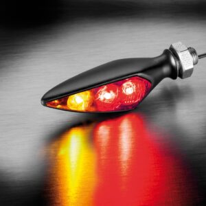 Kellermann Rhombus S DF Dark black Rear left** w/ strongly tinted glass