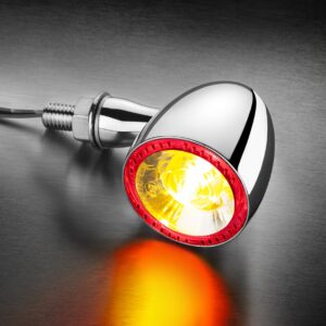 Kellermann Bullet 1000® DF chrome w/ clear glass