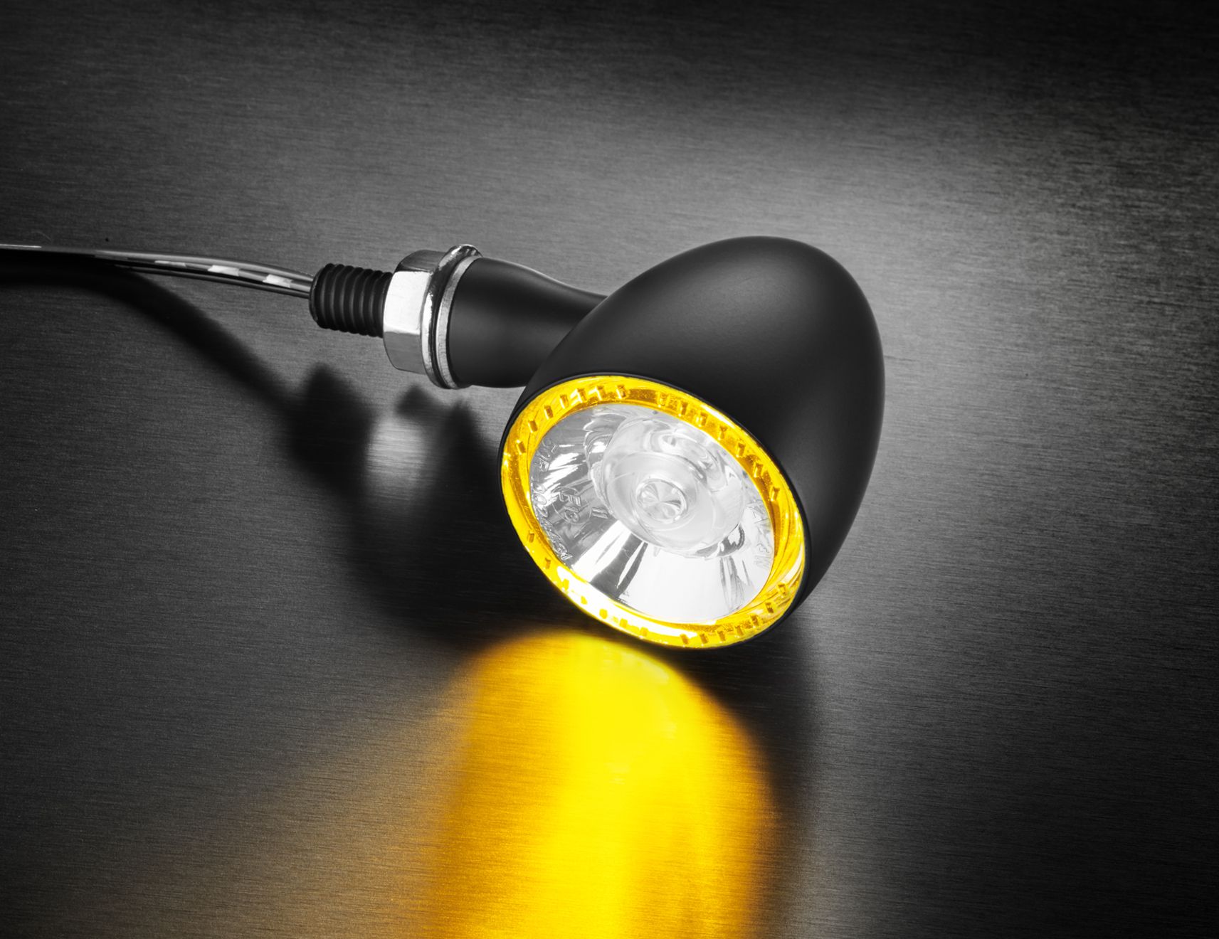 Kellermann Bullet 1000® PL black w/ clear glass