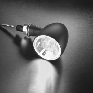 Kellermann Bullet 1000® PL White black w/clear glass