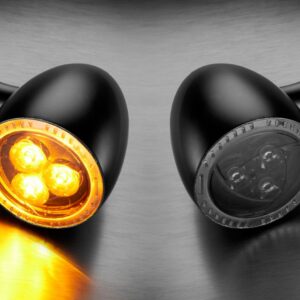 Kellermann Bullet 1000® Dark black with strongly tinted glass