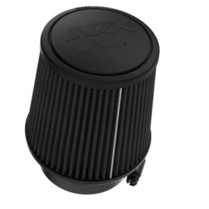 K&N Universal Clamp-On Air Filter 4"Flg, 6"B, 4-5/8" T, 6"H