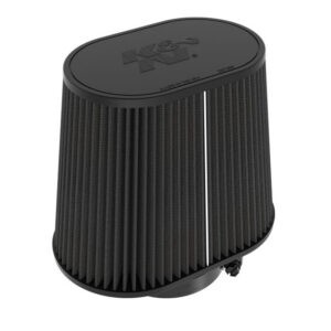 K&N Universal Clamp-On Air Filter 4"Flg, 9" X 5-3/4"B, 7" X 4-1/2"T, 7-1/2"H