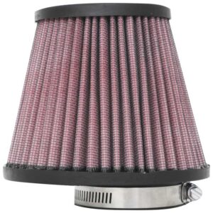 K&N Universal Clamp-On Air Filter 2-3/8" Flg X 5-3/16" B X 3-1/2" T X 4-11/32" H
