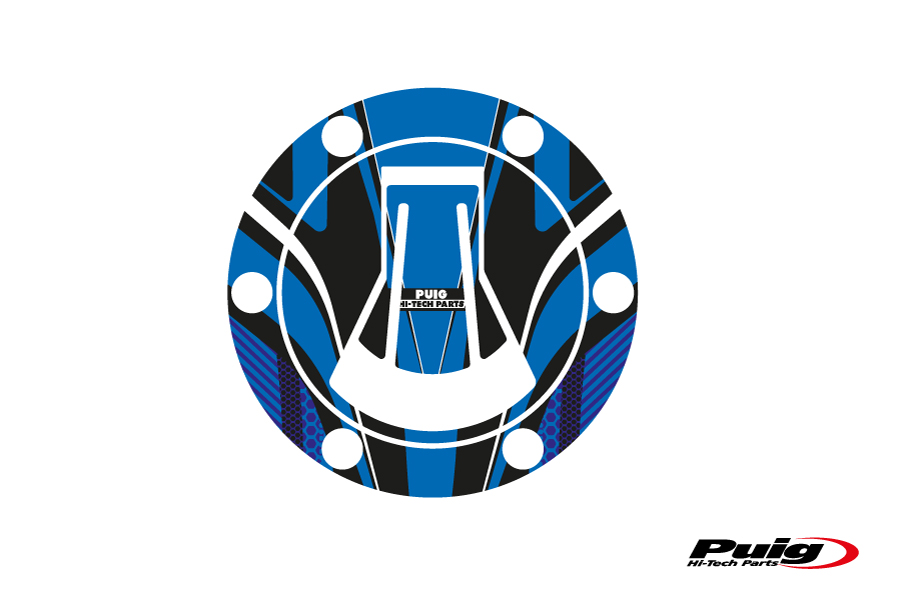 Puig Fuel Cap Cover Mod.Radikal Aprilia Rs660 21' C/Blu
