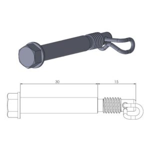 Moto-Master Brake pad pin TC85 14-20 SX85 12-20