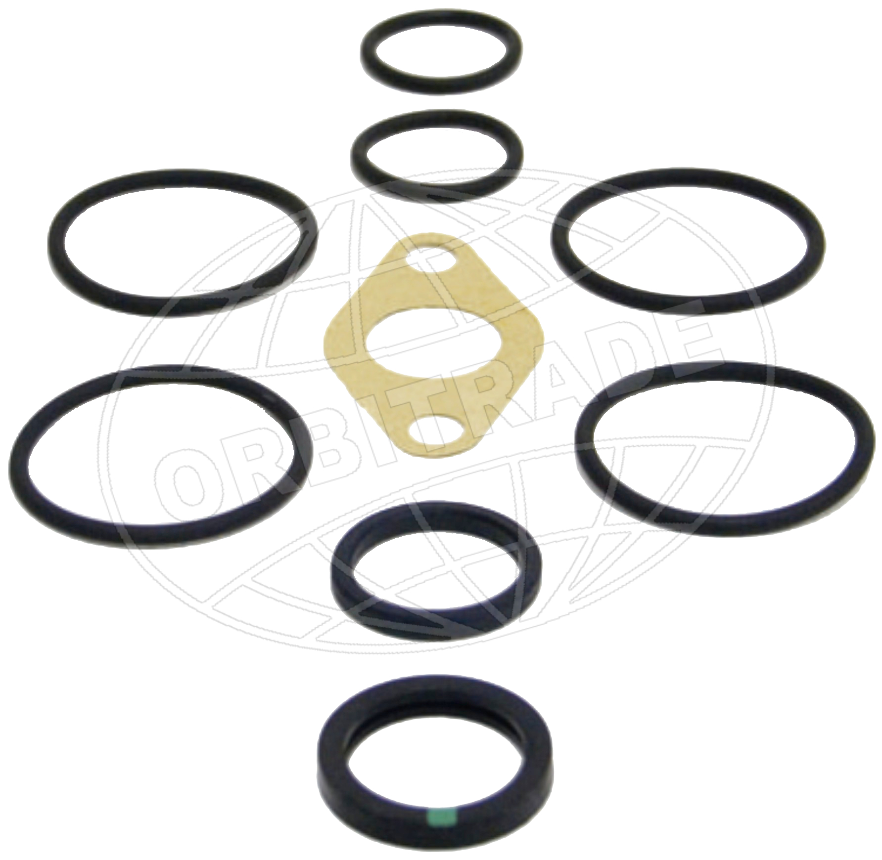 Orbitrade water pipe gasket set D31, D32, D41-D44
