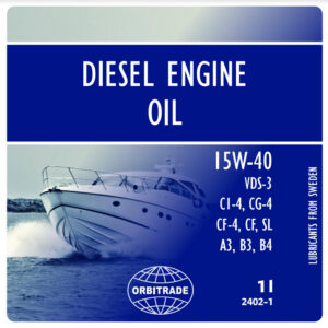 Orbitrade Diesel engine oil 15W40 210L