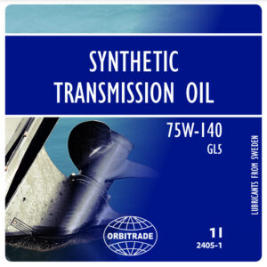 Orbitrade Gearcase oil synthetic 75w140, 5L