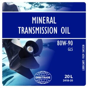 Orbitrade Gear oil mineral 80W-90 20L Bag in box