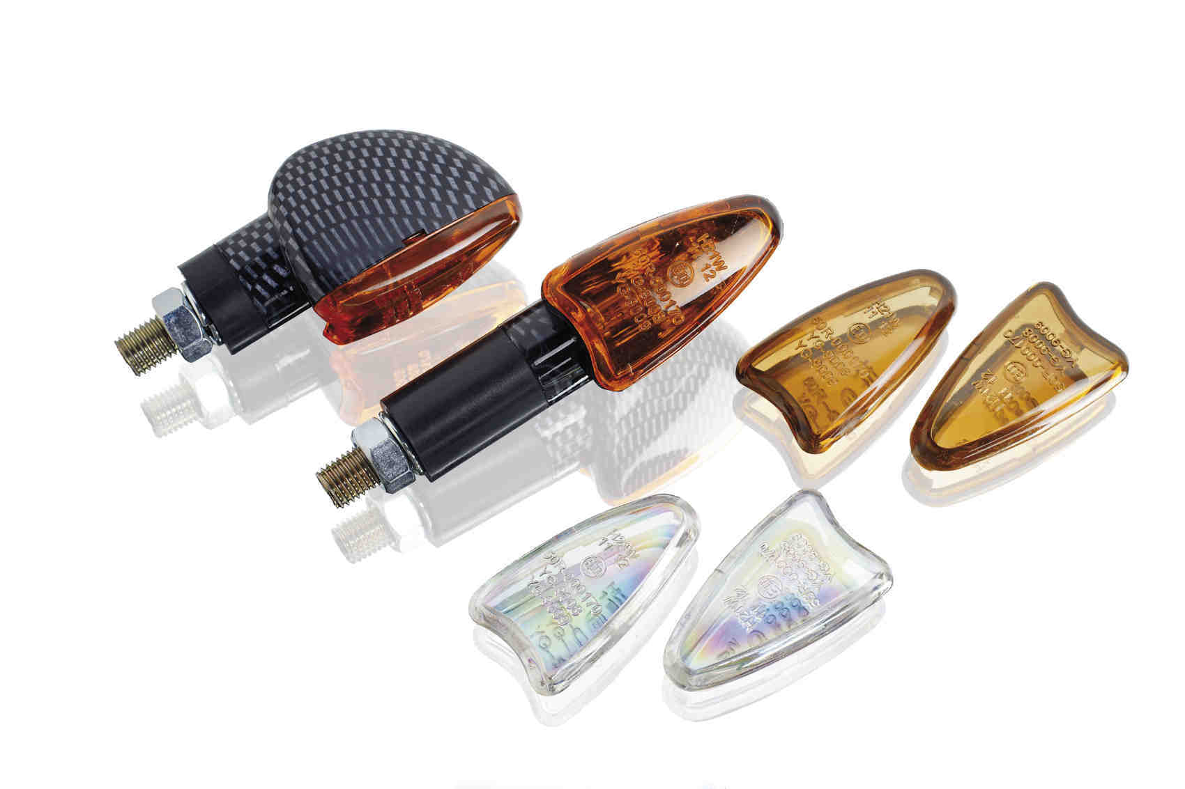 Puig Turn Light Star Short Cristal Orange/Smoke/Laser