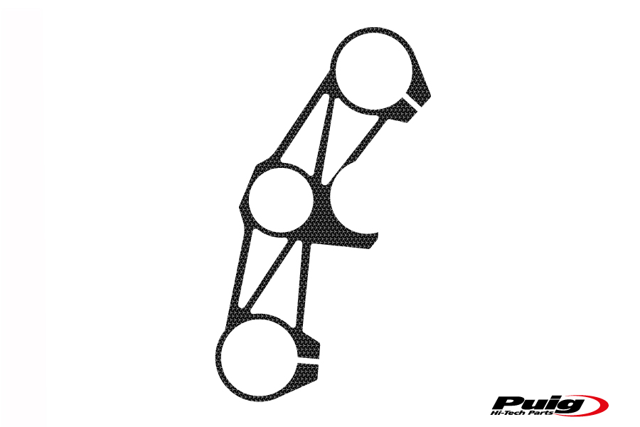 Puig Yoke Protector Kawasaki Zx-6R 636 19' C/Carbon Loo