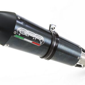 GPR Suzuki Drz 400 Sm 2005/10 EC-Approv. slip-on exhaust Gpe Ann. Poppy