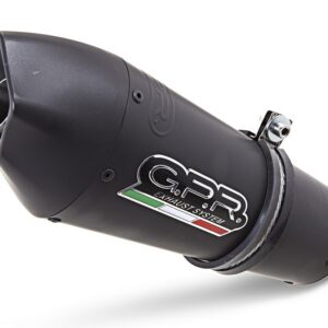 GPR Honda Hornet Cb 600 F 2007/14 EC-Approv. slip-on exhaust Gpe Ann. Black Tita