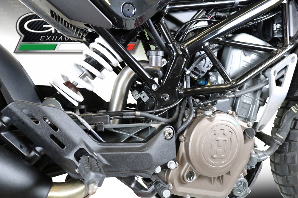 GPR Husqvarna Vitpilen 401 2018/19 e4 Decat pipe manifold Decatalizzatore