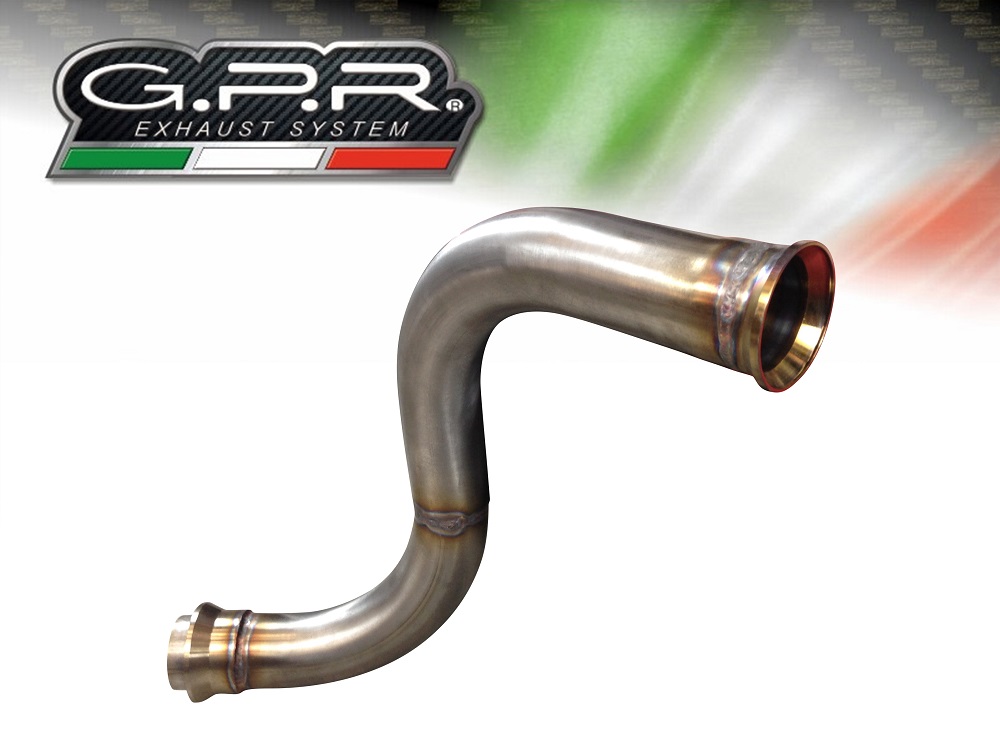 GPR Ktm Duke 125 2017/20 e4 Decat pipe manifold Decatalizzatore