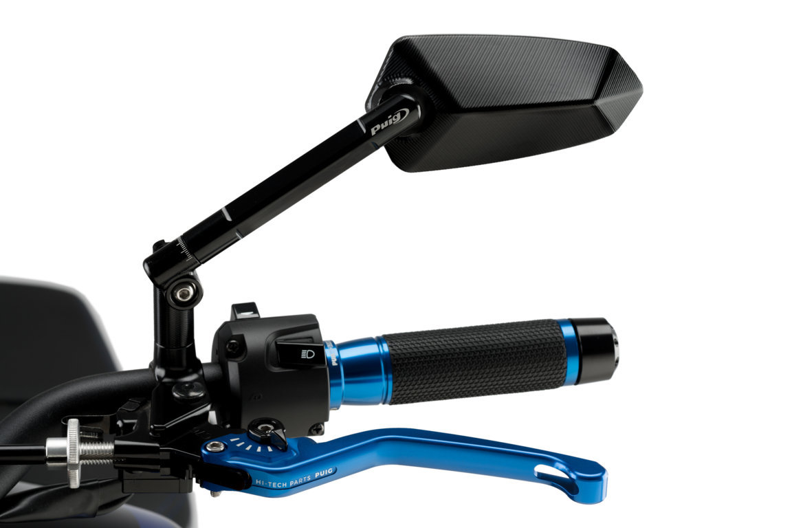 Puig Rear Mirror Mod. F1.1 Homologated S/Right C/Alum.-