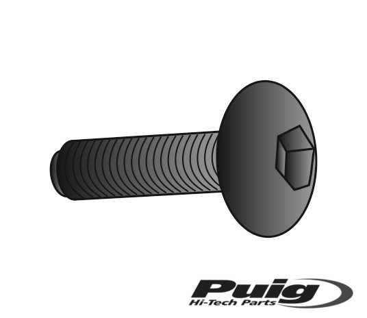 Puig Kit Screws Allen M6X35Mm. C/Black