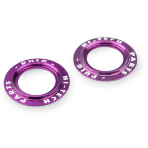 Puig Kit Rings Anodized Swing Arm Protector C/Purple