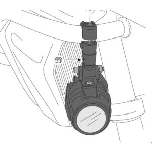 Puig Auxiliary Lights Switch C/Black