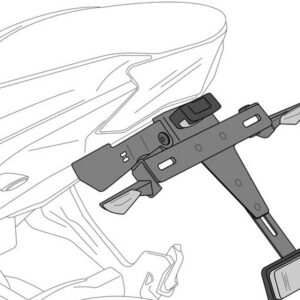 Puig Light Instalation Of License Plate For Yamaha Mt-1