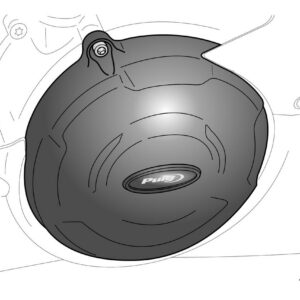 Puig Kit 4 Caps Engine Cover Bmw S1000Xr 20'- C/Black