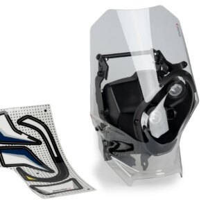 Puig Windshield Rally Model Husqvarna C/Clear