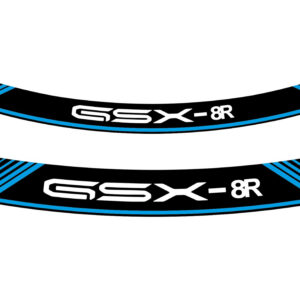 Puig Kit 8 Rim Strips Suzuki Gsx-8R C/Blue