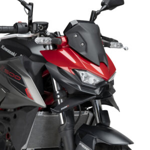 Puig Frontal Spoiler Naked Kawasaki Z500 24' C/Matt Bla