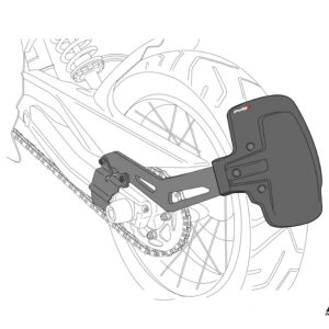 Puig Rear Fender Single Sided Bmw F750Gs/850Gs/850G Adv
