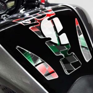 Puig Tank Pad Wings Ducati C/Red-Black