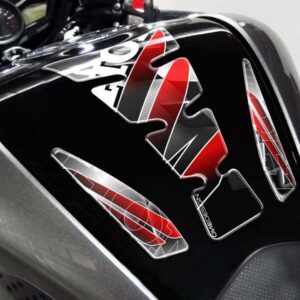 Puig Tank Pad Mod.Wings Honda C/Grey-Black