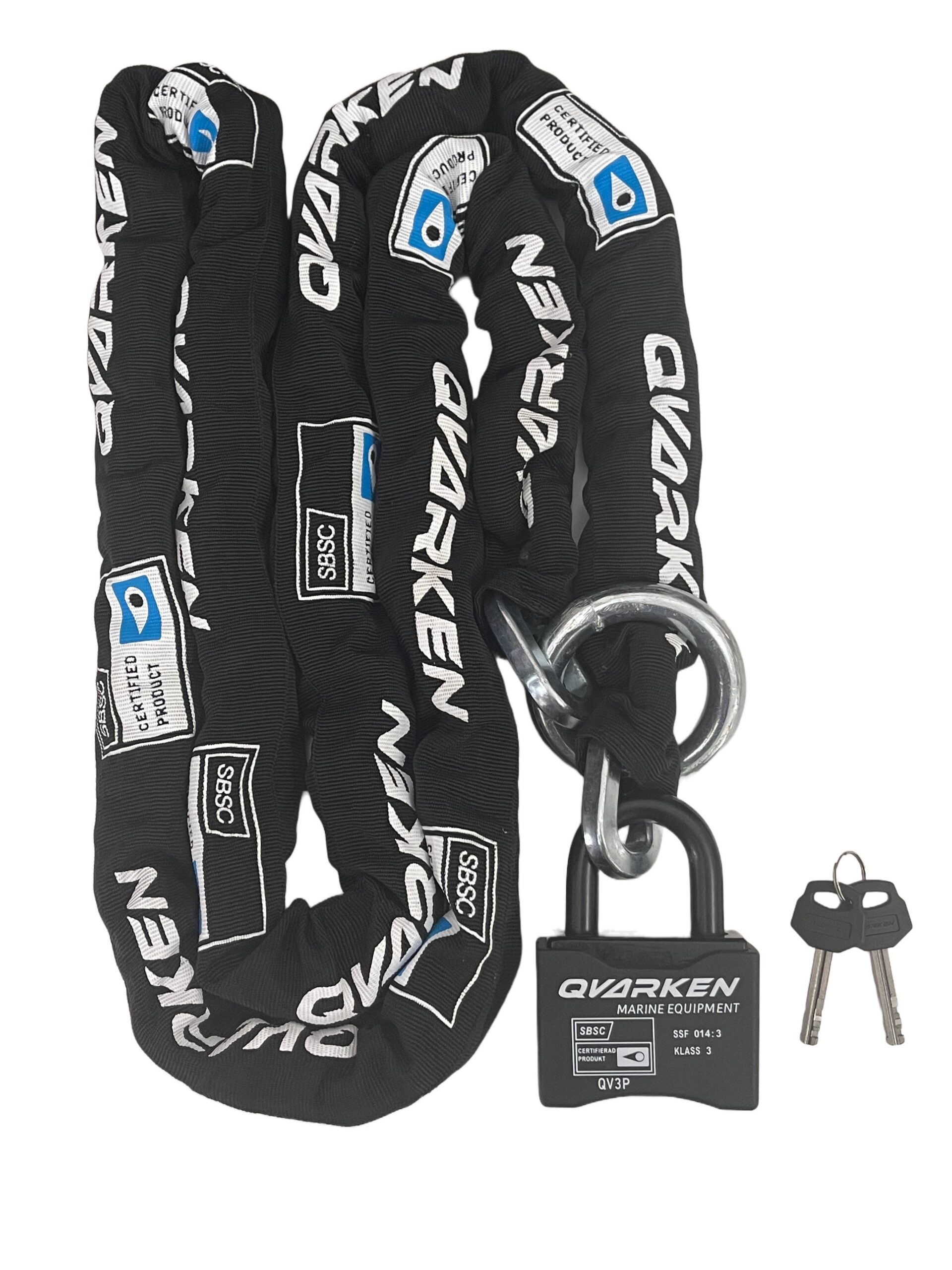 Qvarken Lock package chain+lock Class 3 2,5m