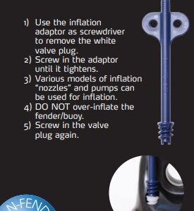 1 pcs Adaptor + valve kit