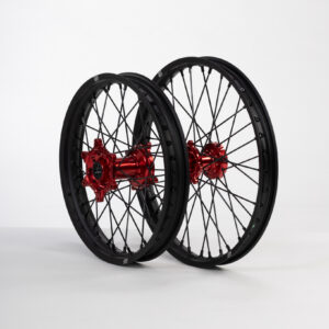 Sixty5 Honda Black/Red 1.6-21/2.15-19 MX wheel set