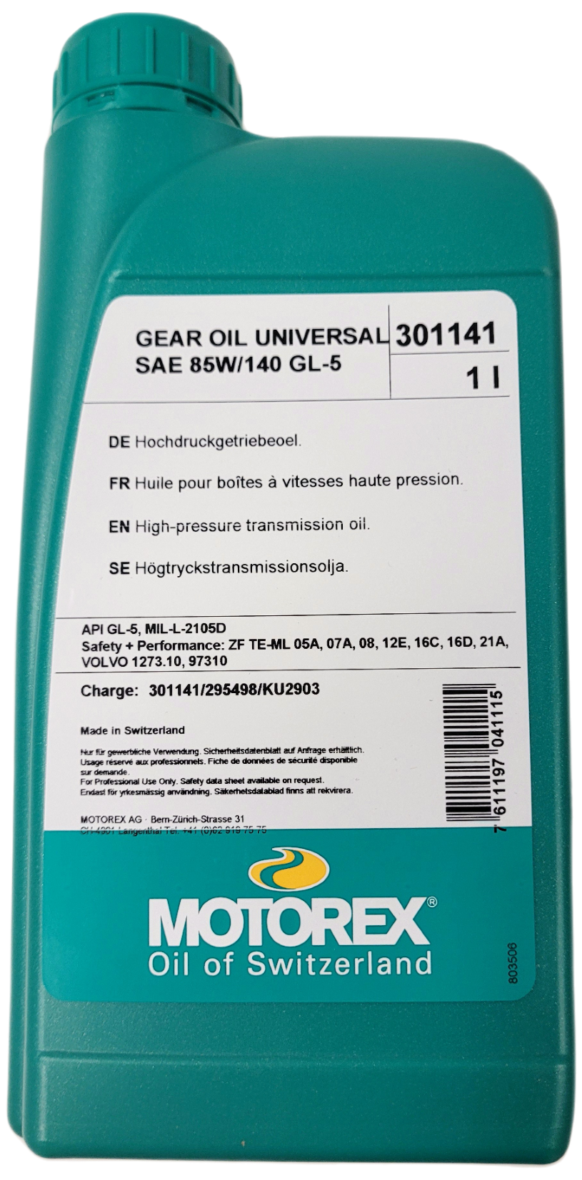 Motorex Gear Oil Universal 85W/140 1L (12)