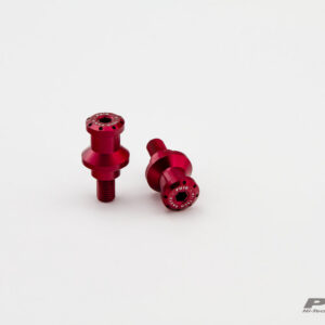 Puig Spools By Pair Hi-Tech Parts Diam.10Mm C/Red