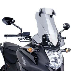 Puig Touring Shields W/Visor Honda Nc700X 12-13 C/Smoke