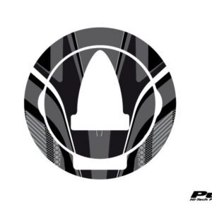 Puig Fuel Cap Cover Radical Aprilia C/Grey