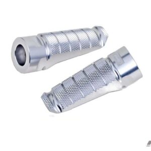 Puig Pair Footrests Hi-Tech Racing Right/Left C/Silver