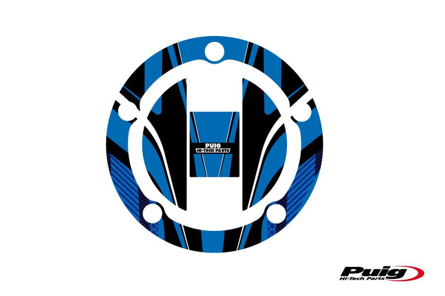 Puig Fuel Cap Cover Radical Suzuki C/Blue