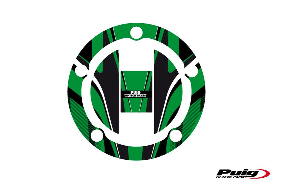 Puig Fuel Cap Cover Radical Suzuki C/Green