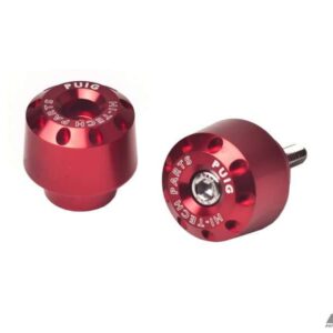 Puig Bar End Aluminum Short Bmw/Suzuki C/Red