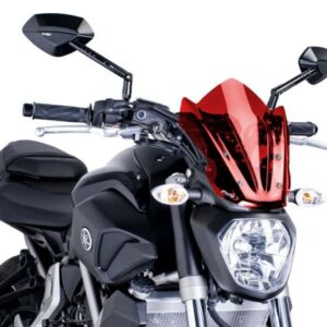Puig Windshield New Gen Sport Yamaha Mt07 14'-17' C/Red