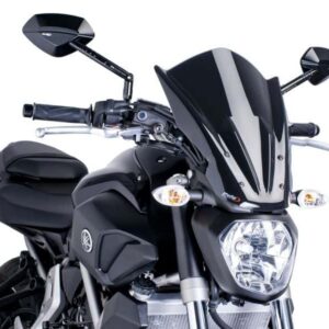 Puig Screen New Gen Touring Yamaha Mt07 14'-17' C/Black