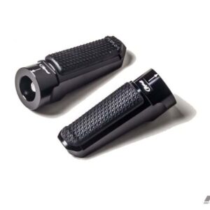 Puig Rear Sets Racing+Rubber Right/Left C/Black