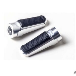 Puig Footpegs Racing+Rubber Rig/Left C/Silver